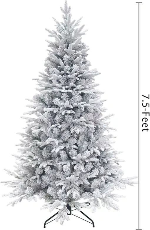 7.5’ Artificial Christmas Tree with Decorative Ornaments