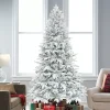 7.5’ Artificial Christmas Tree with Decorative Ornaments