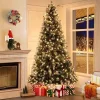 9' Slim Snow Tip Pine Artificial Christmas Tree