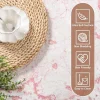 Pink Softer Thicker Faux Wool Rug