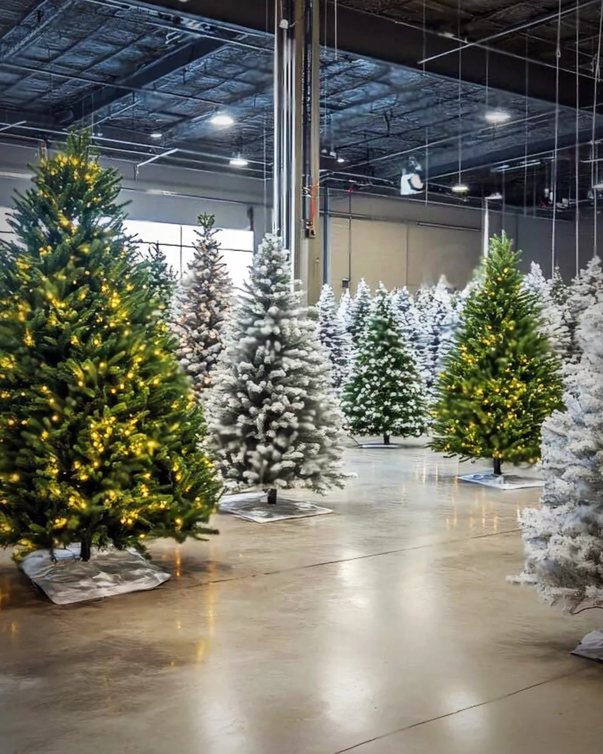 artificial christmas trees