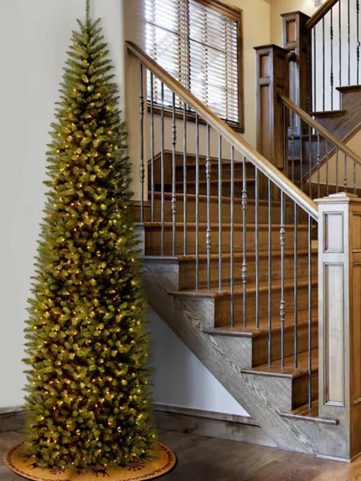 10 Feet Kingswood fir Pre-Lit Christmas Tree
