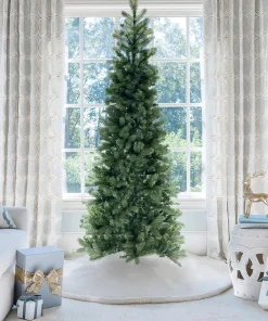 10 ft Douglas Fir Slim Artificial Christmas Tree Unlit