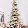 10 ft Mountain pine Pre Lit Flocked Christmas Tree