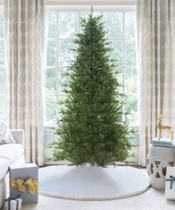 12 ft Alpine Fir Slim Artificial Christmas Tree