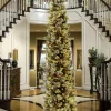 12 ft Pre Lit Carolina Pine Slim Tree