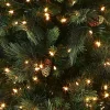 12 ft Pre Lit Carolina Pine Tree closeup