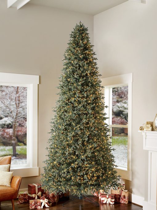 12 ft Pre Lit Radiant Micro LED Christmas Tree