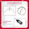 6’ Costway Flocked Artificial Christmas Tree
