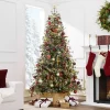 6' Pre Lit Cashmere Christmas Tree