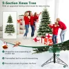 6' Pre Lit Christmas Tree 3 Modes