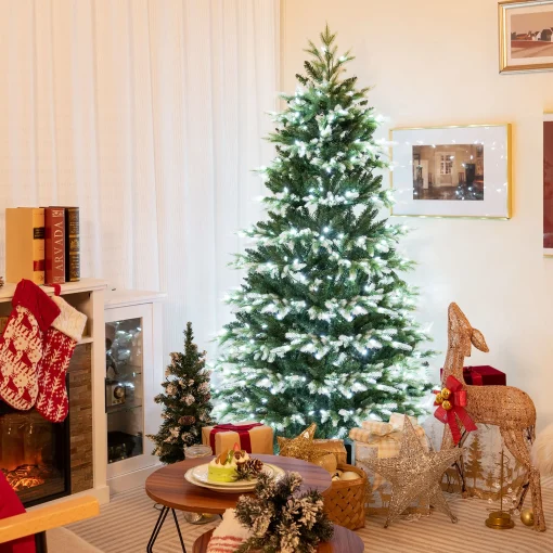 6' Pre Lit Christmas Tree 3 Modes