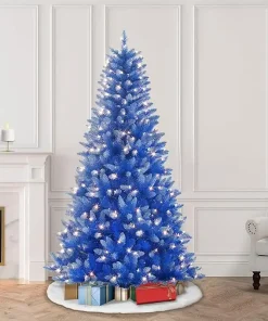 6.5' Puleo International Pre Lit Christmas Tree