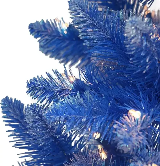 6.5' Puleo International Pre Lit Christmas Tree