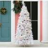 7.5’ Pre Lit White Christmas Tree