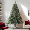 8’ EVRE Artificial Christmas Tree Pine Cone Berries