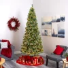 9' Slim Snow Tip Pine Artificial Christmas Tree