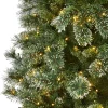 9' Slim Snow Tip Pine Artificial Christmas Tree