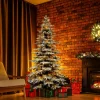 9' Snowy Mountain Pine Artificial Christmas Tree