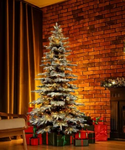 9' Snowy Mountain Pine Artificial Christmas Tree