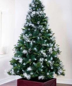 9ft Snowy Scots Pine