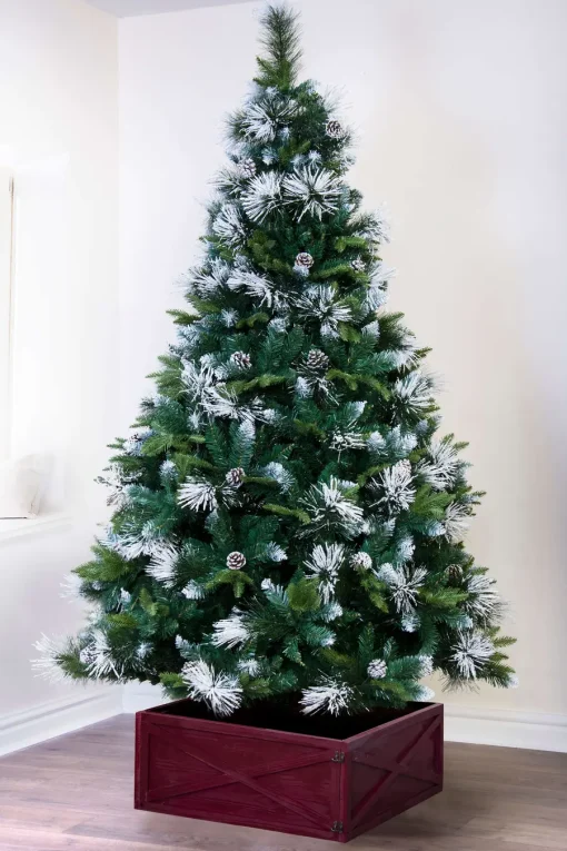 9ft Snowy Scots Pine