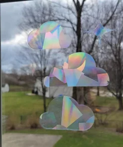 Cloud Suncatcher Stickers