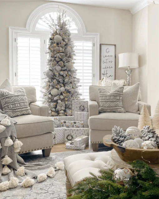King Flock Slim Christmas Tree
