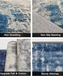 Modern Geometric Print Area Rug
