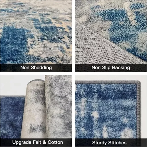 Modern Geometric Print Area Rug