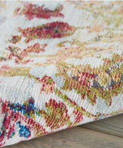 Nourison Ankara Global ANR06 Ivory Orange Runner