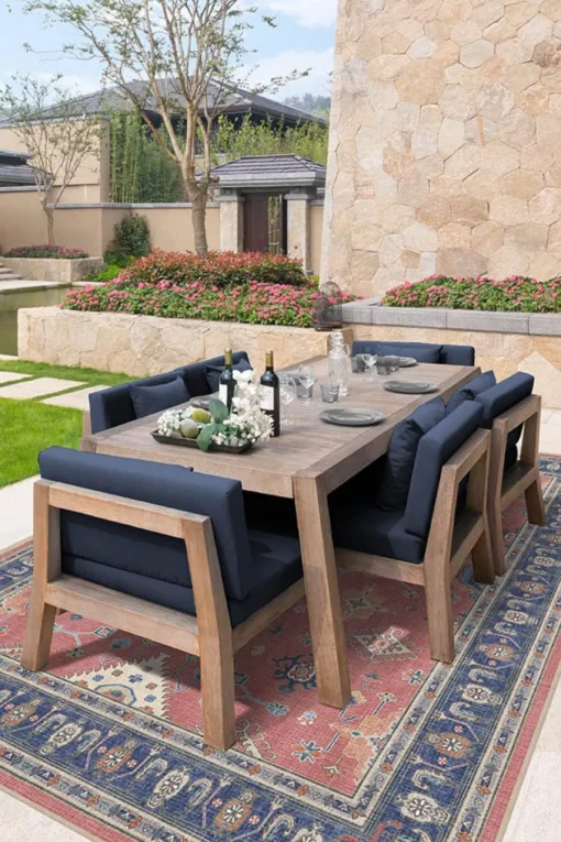 Outdoor Ranier Cayenne Red Rug