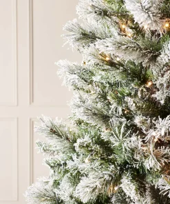 Snow Flocked Spruce Christmas Tree
