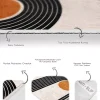 Striped Bathroom Rug