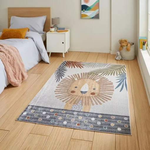 Vida Kids Lion Stain Resistant Low Maintenance